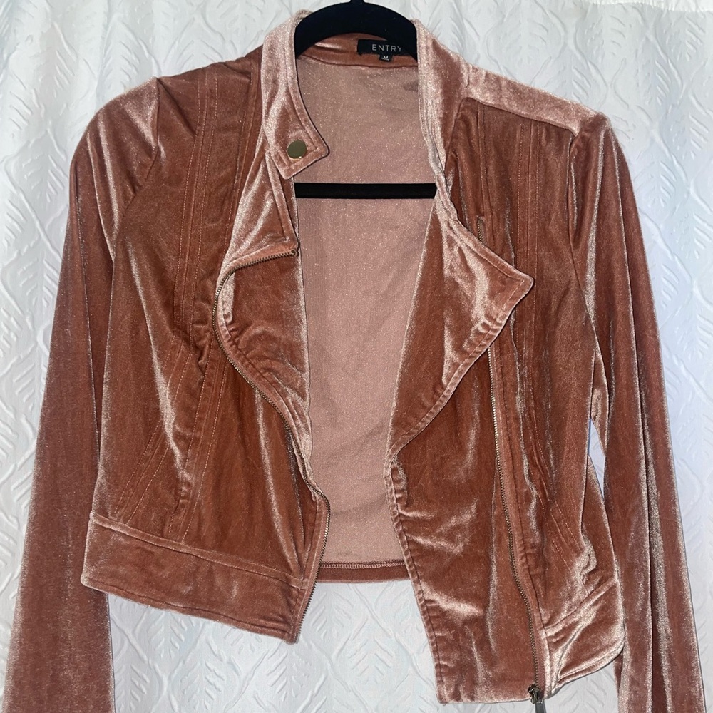 Velvet Pink Jacket